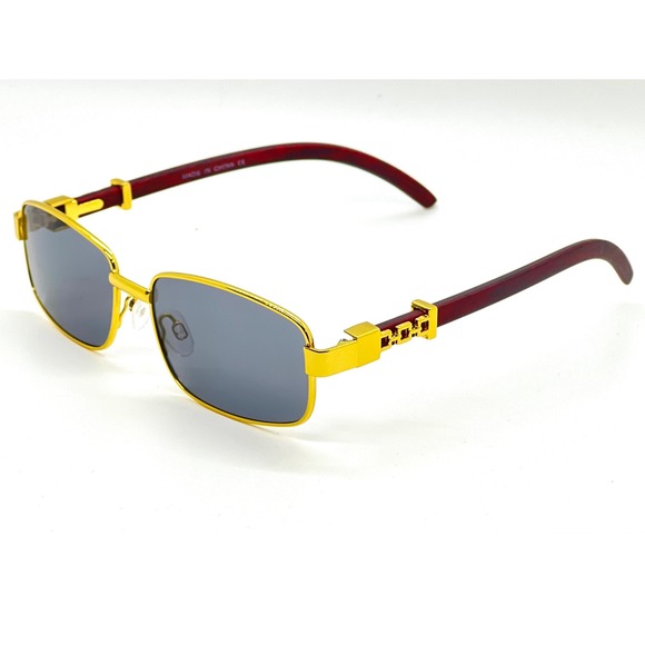 Sunglasses Men square Style Street Shades Dark Black Lens UV400 Protection Gafas - Picture 1 of 6